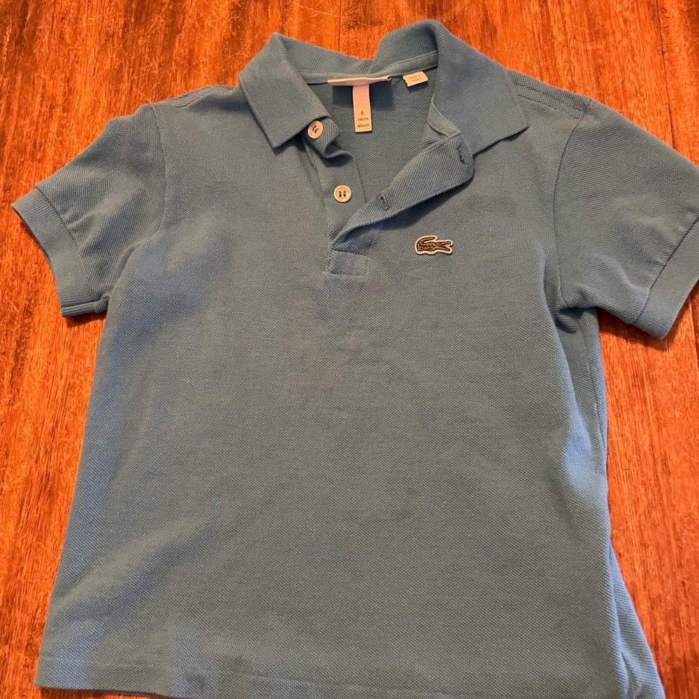 Boys Lacoste shirt